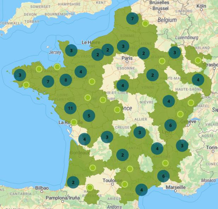 Industrial heat needs across all territories
