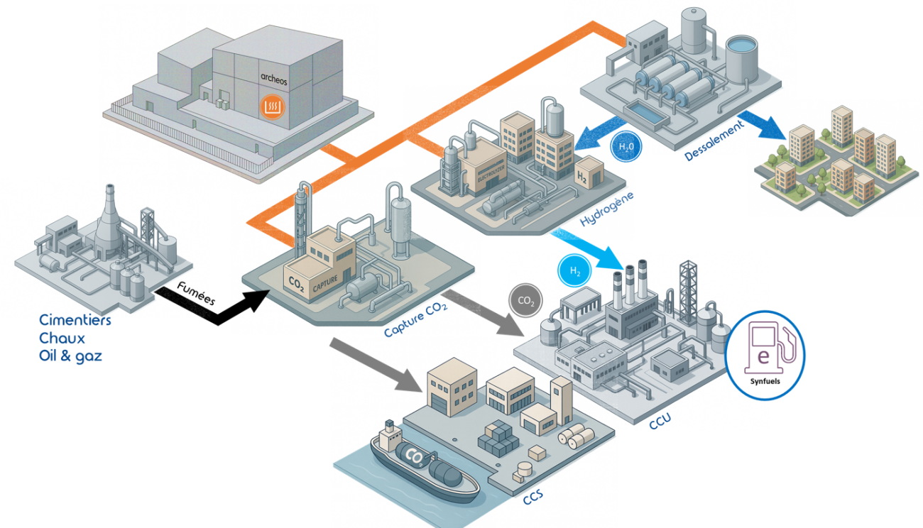 The new markets addressable by ARCHEOS